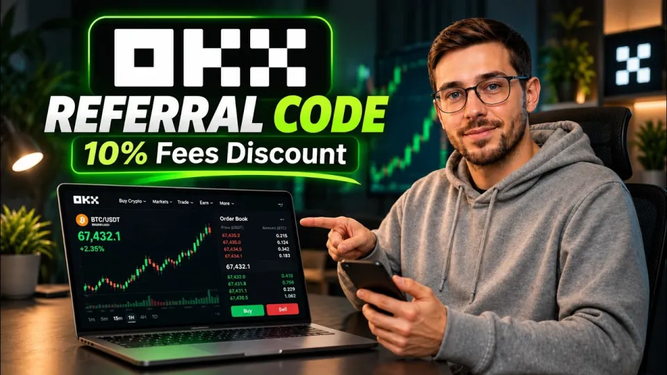 okx referral code, How to Get a 10% Trading Fee Discount